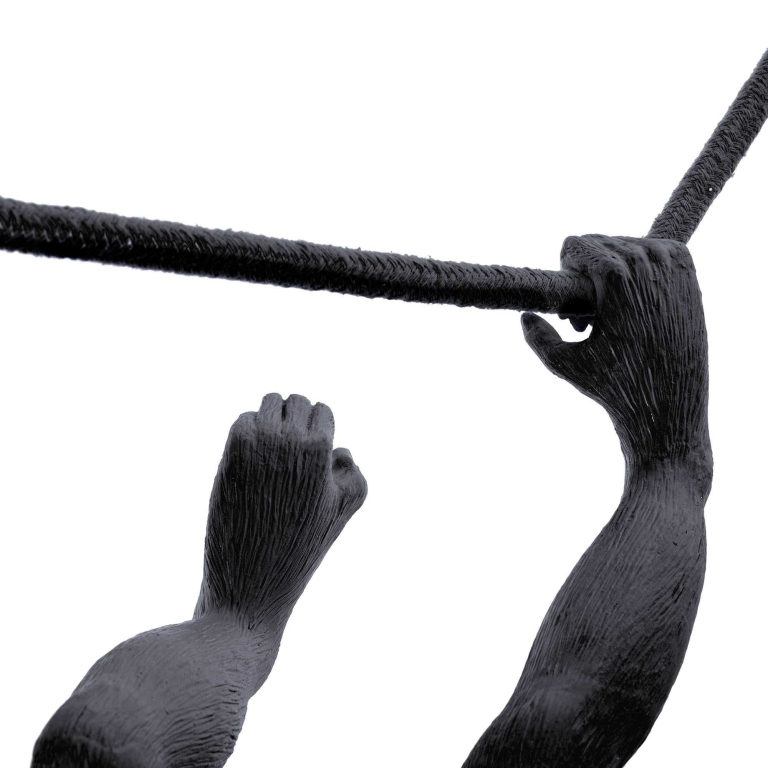 Seletti Monkey Swing Outdoor hanglamp zwart