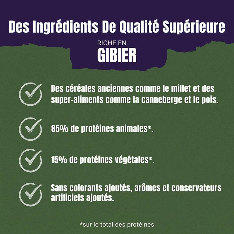 PURINA Adventuros riche en cerf, céréales anciennes
