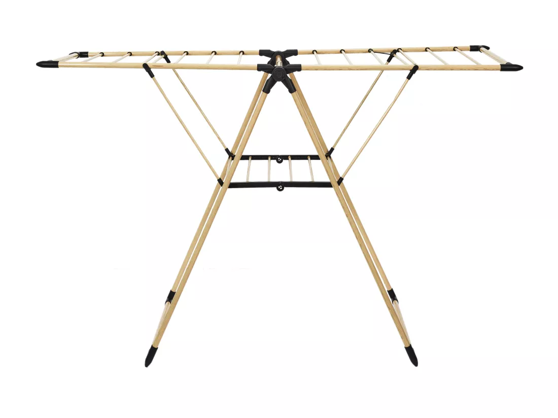 Etendoir A Linge Effet Bois 13m Etendage M4
