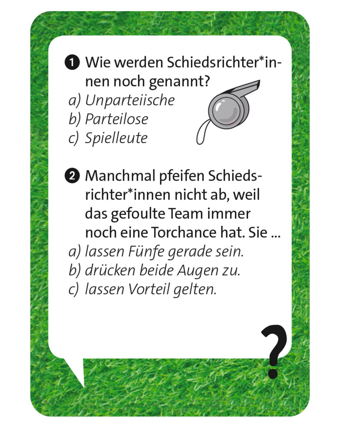 Kartenspiel POCKET QUIZ JUNIOR - FUSSBALL
