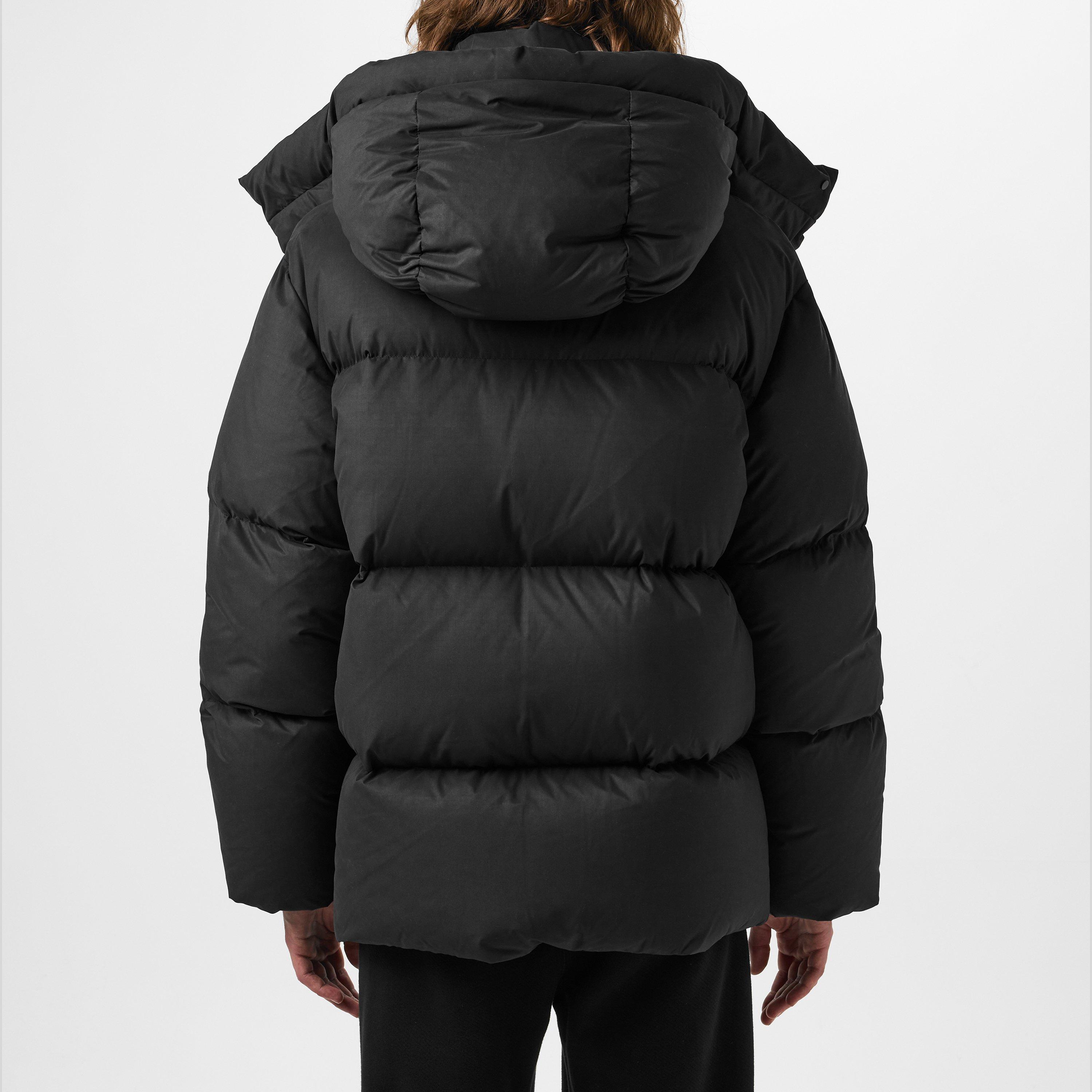 Off White Hooded Down Puffer Jacket