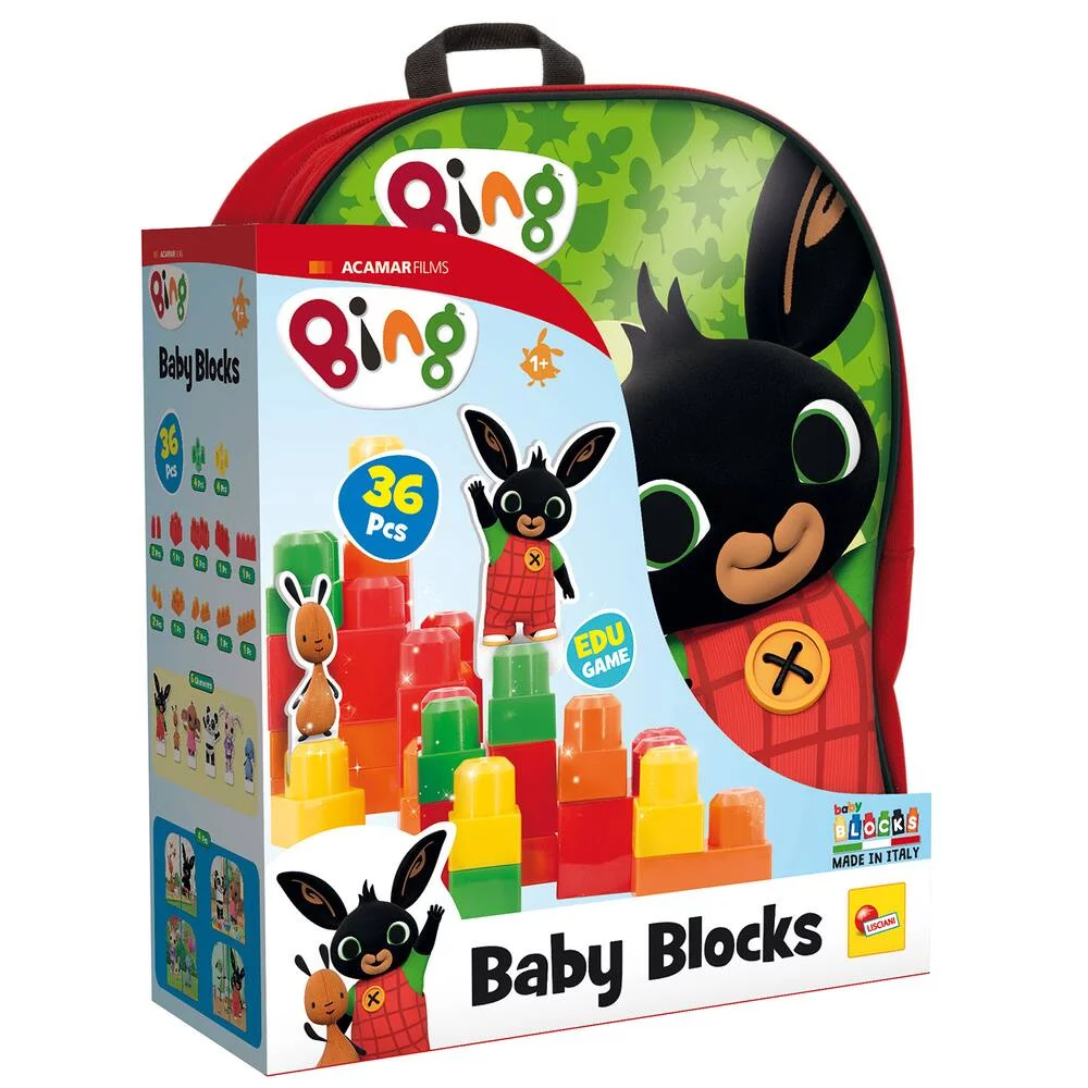 BING SAC A DOS AVEC CONSTRUCTIONS BABY