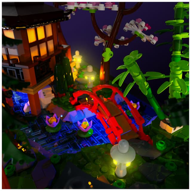 Light My Bricks™ Tranquil Garden lyskit