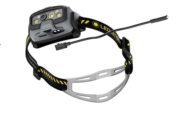 LED LENSER - LAMPE FRONTALE HF8R WORK 1600