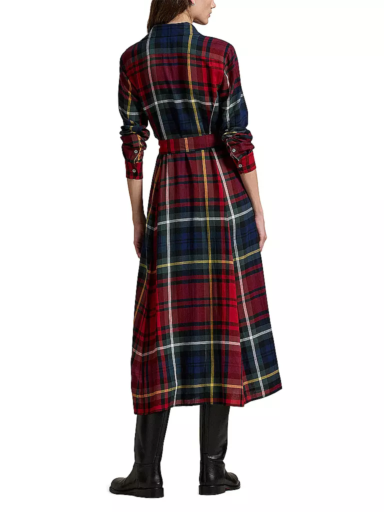 POLO RALPH LAUREN Maxikleid DAPHNE rot