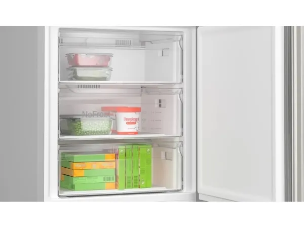 Bosch Serie 4 KGN492IDF køle-/fryseskab - Fritstående - 440 L - Rustfrit stål