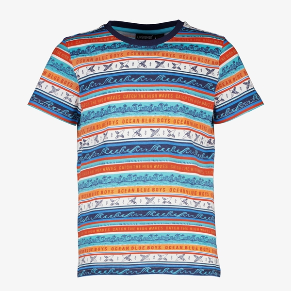 Unsigned jongens T-shirt met print