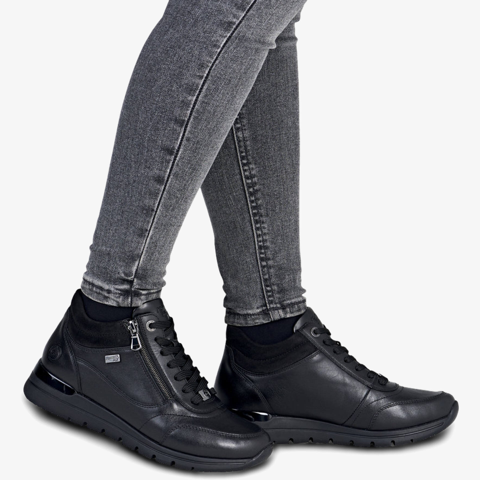 remonte Damen Stiefeletten schwarz