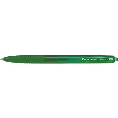 Stylo bille SUPER GRIP G rétractable pointe moyenne encre rouge
