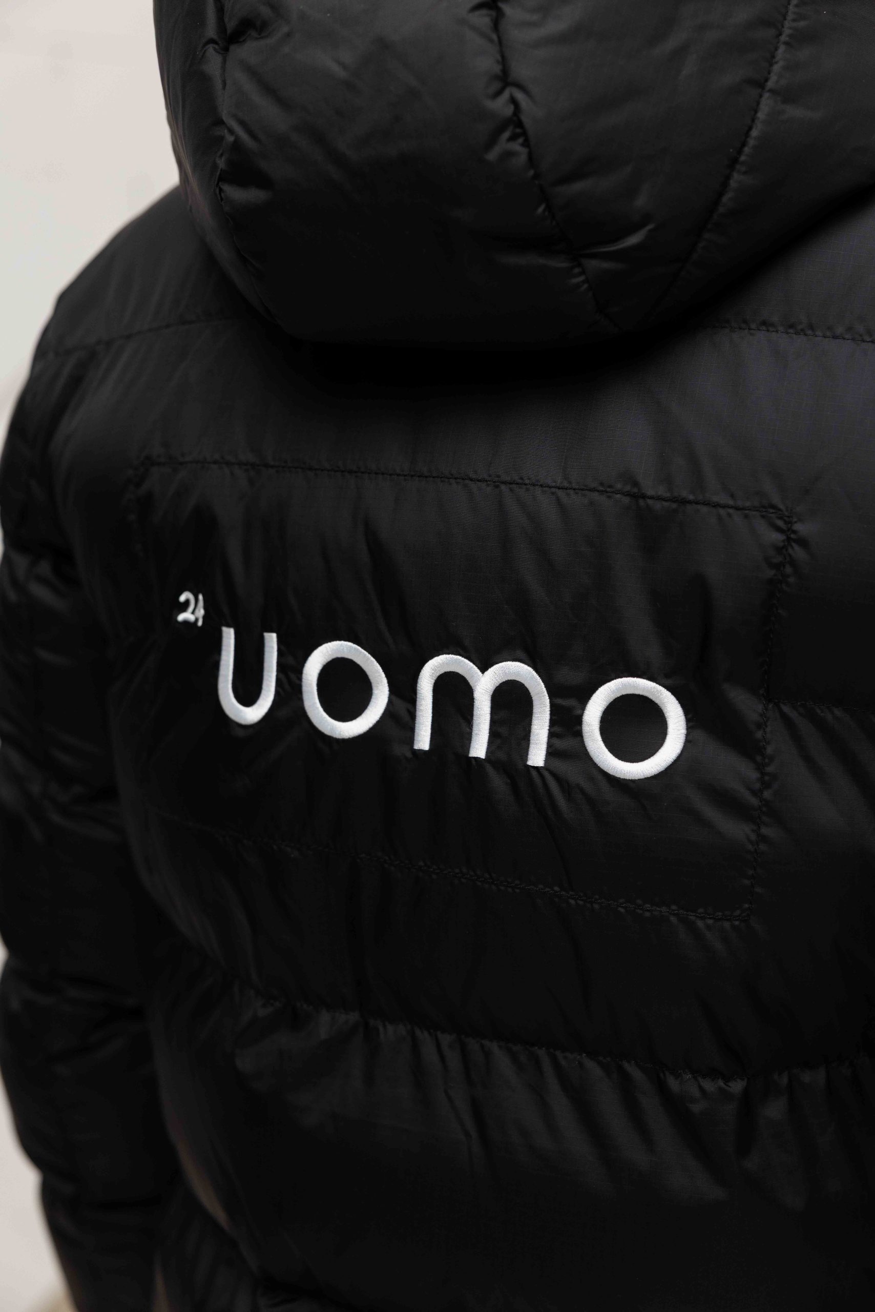 24 Uomo Puffer 2.0 Jacket Heren Zwart