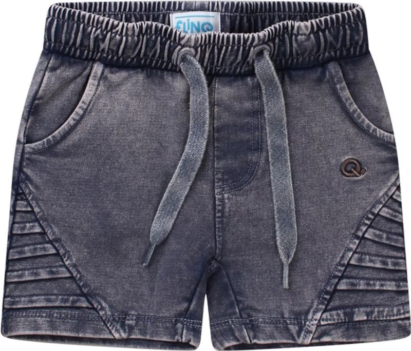 Flinq jongens korte broek - Grey denim