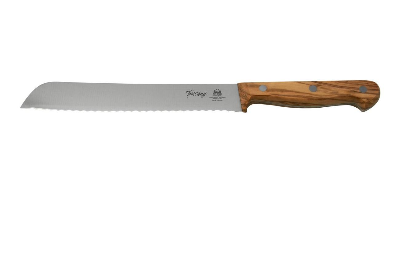 Due Cigni Tuscany 2C761-20OL broodmes 20 cm olijfhout