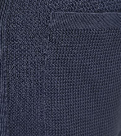 KnowledgeCotton Apparel Knitted Top Donkerblauw 1080055-1226 kopen