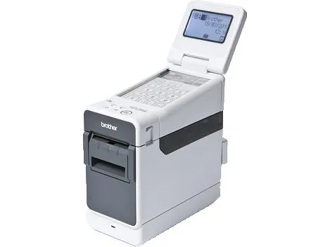 Brother TD-2130N - Etiketprinter - direkte termisk - Rulle (6,3 cm) - 300 dpi - op til 152.4 mm/sek. - USB 2.0, LAN, seriel, USB vært - skærer