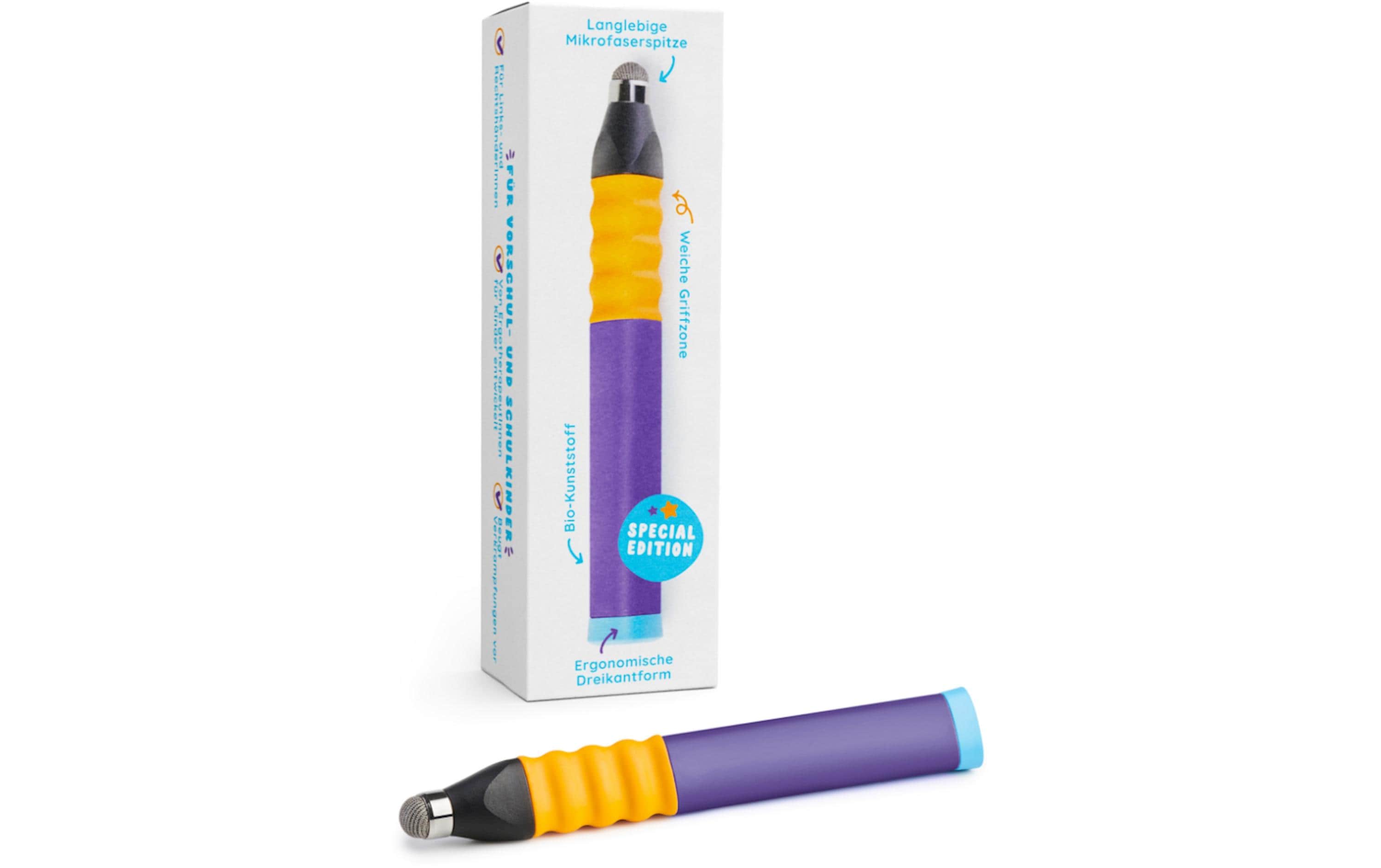 Ergonomischer Eingabestift -DE- LilaSpeziell für Vorschul- und Schulkinder konzipiert