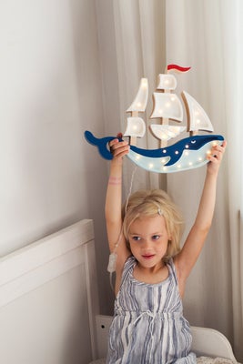 Little Lights Lampe Skip, Navy