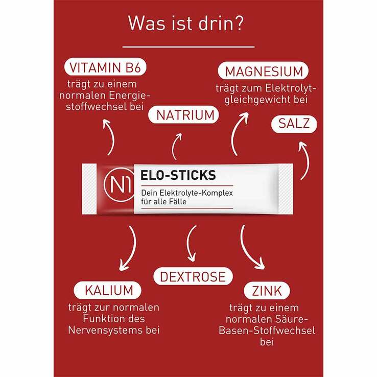N1 Elo-Sticks Pulver, 20X8 g