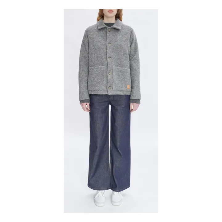 A.P.C. Veste Thais Laine | Gris clair