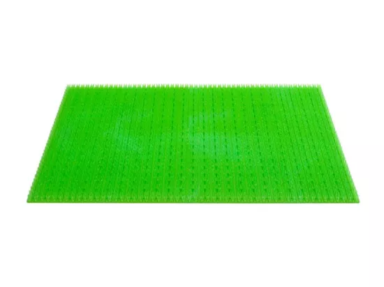 Paillasson 40x60 tissé motif uni TRENDY vert