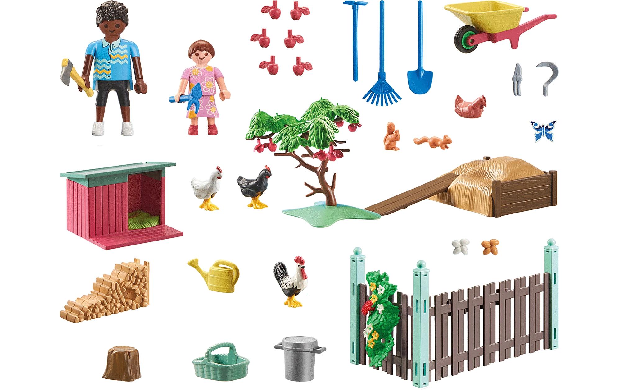 My Life Kleine Hühnerfarm im Tiny Haus Garten 71510Spielfiguren-Set