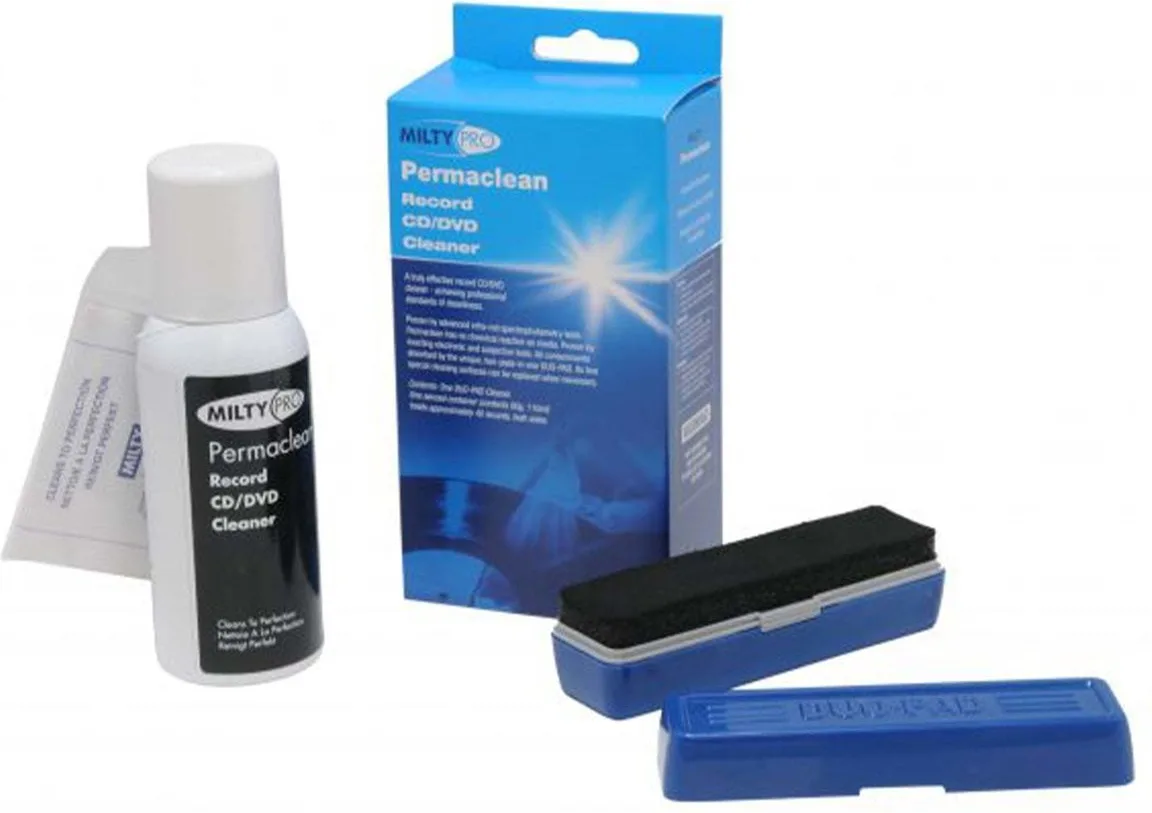 Kit nettoyage Permaclean Bombe et Brosse Produits d'entretien vinyles