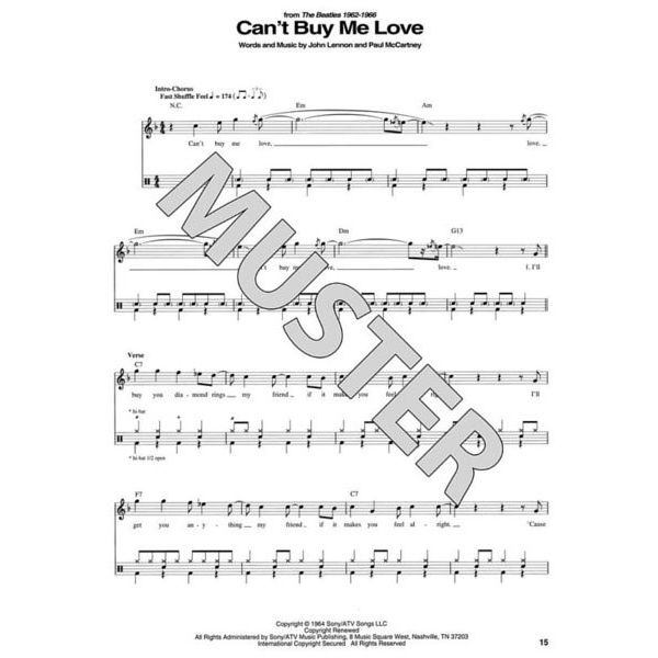 Hal Leonard The Beatles Drum Collection