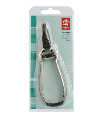 Pfeilring Nagelzangen Nagelzange mit Pufferfeder, vernickelt 14cm
