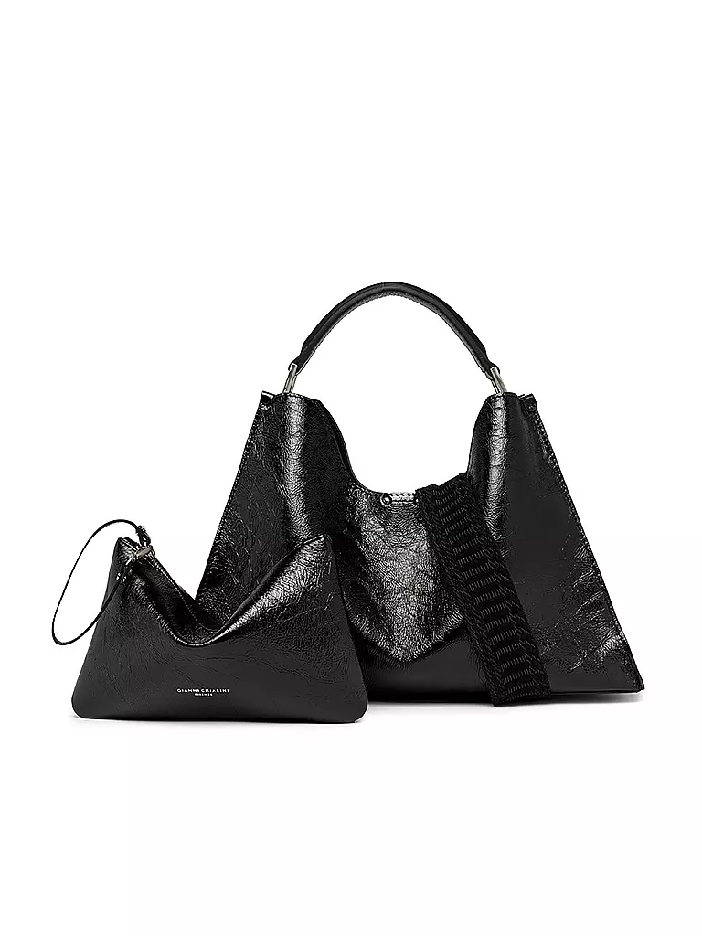 GIANNI CHIARINI Ledertasche - Hobo AURORA schwarz