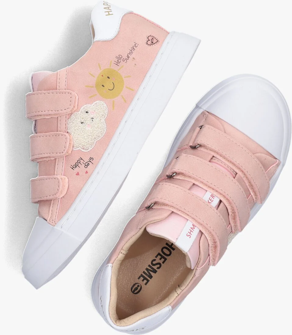 SHOESME roze shoesme lage sneakers sh23s001