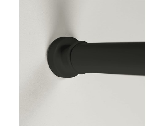 SEALSKIN - Accessoire de douche Tringle de rideau de douche télescopique 125-220 cm noir