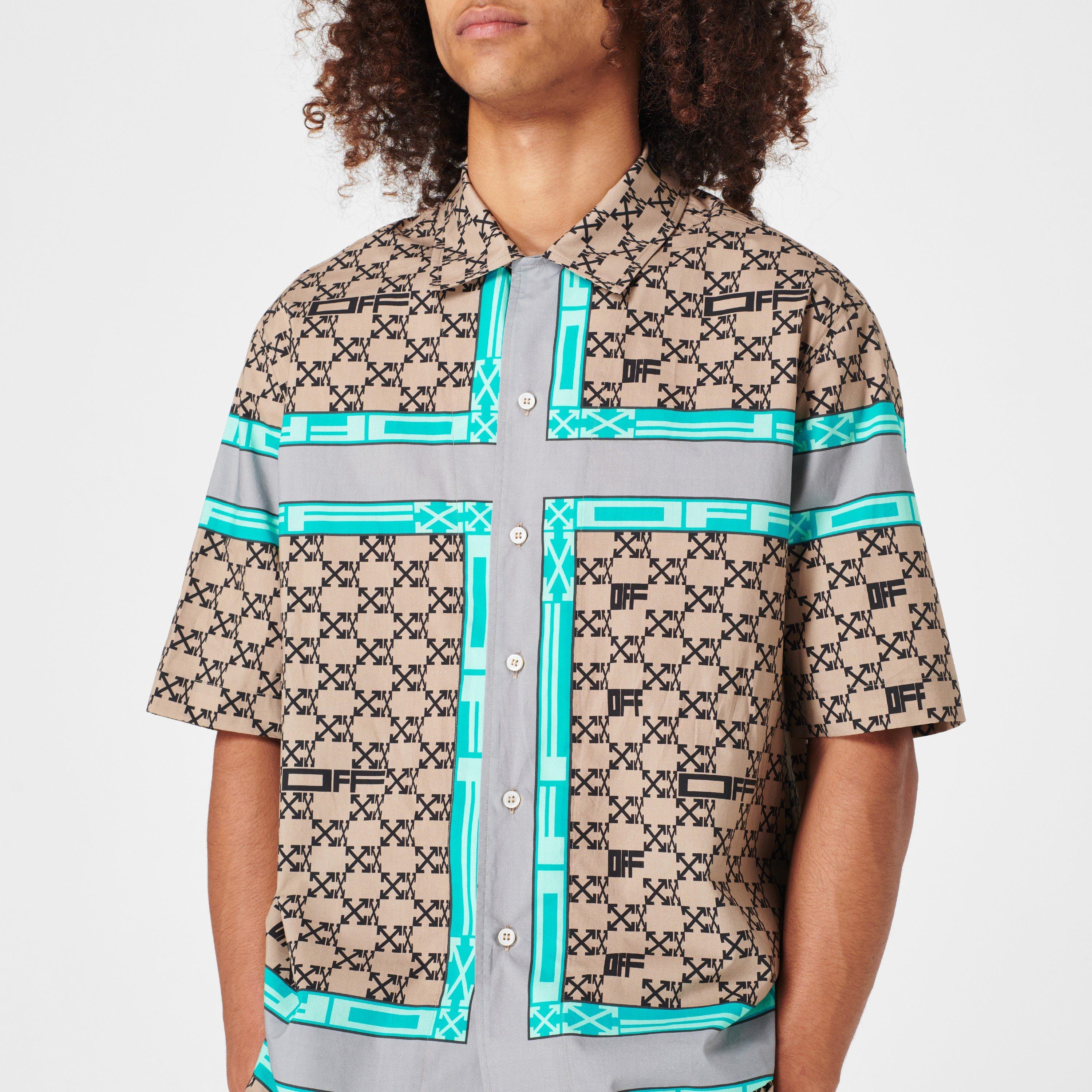 Off White Monogram Stripe Shirt