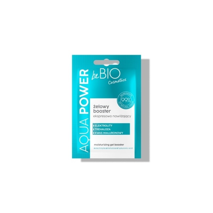 BeBio AQUA POWER Feuchtigkeitsspendender Gel- booster 10 ml