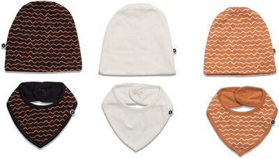 MiniMys Lue & Tøysmekke 6-pack Yarn, Caramel