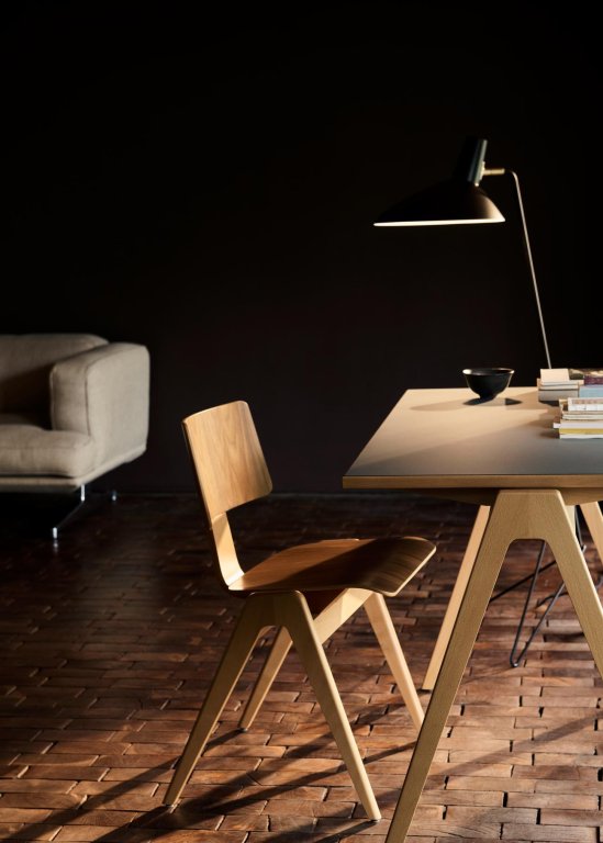 &tradition Daystak RD2 eettafel beuken met zwart fineer