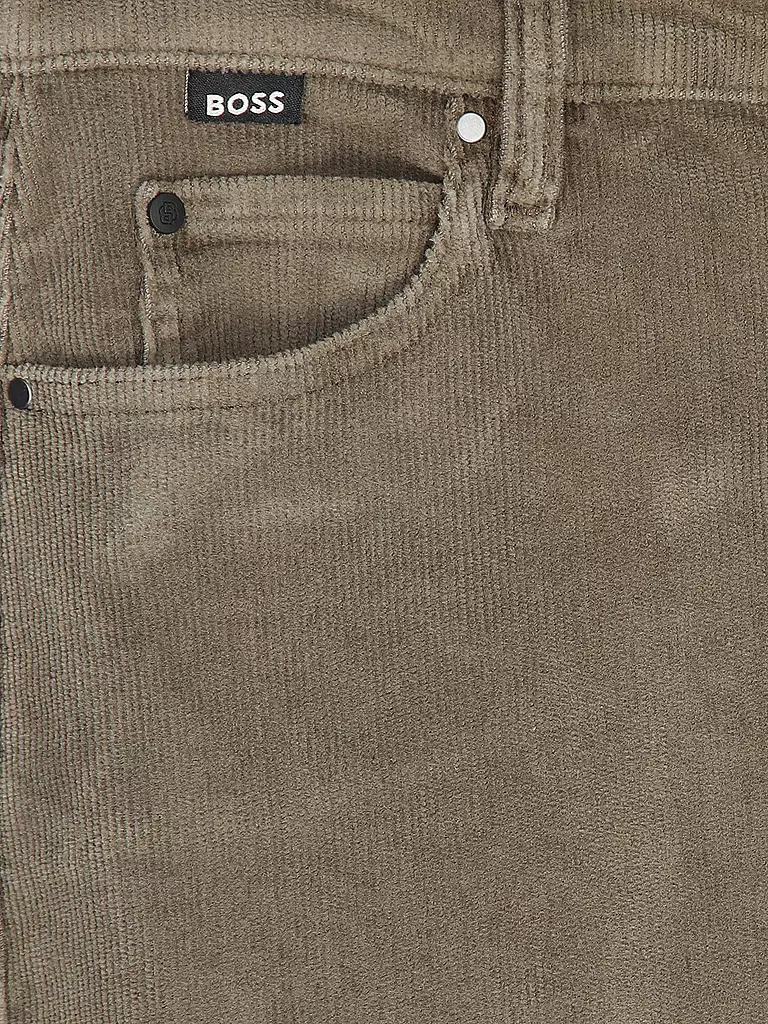 BOSS Cordhose  braun