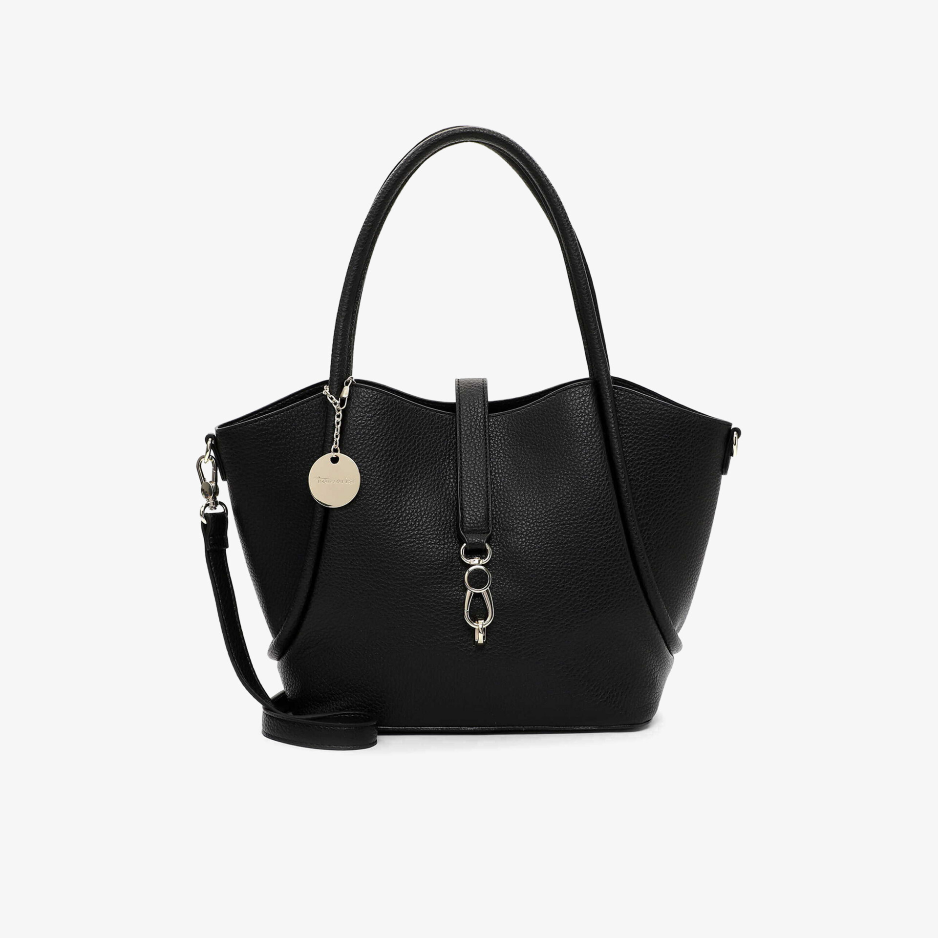 Tamaris Damen Handtasche schwarz