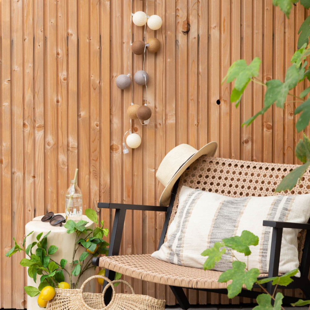 Cotton Ball Lights Outdoor extension kit lichtslinger - Caramelo