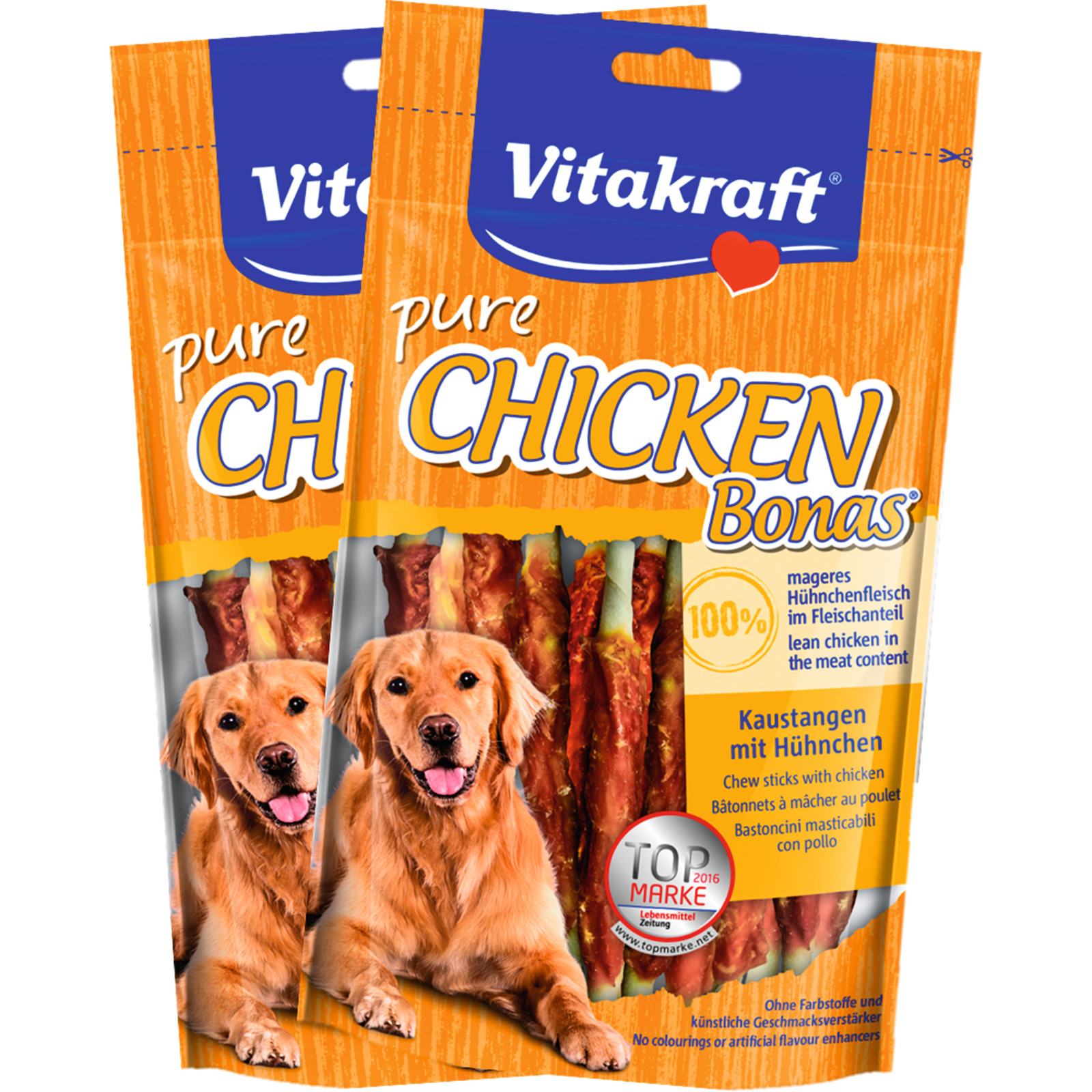 Vitakraft Chicken Kaustangen 2x80g