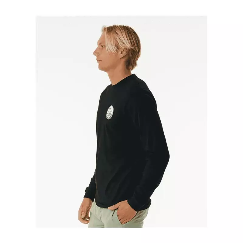Teeshirt RIPCURL Wetsuit Icon L/S Tee Black XS