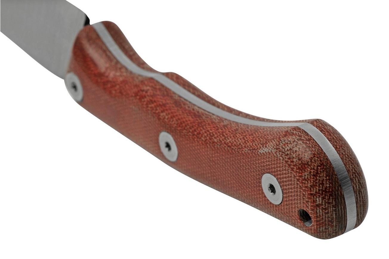 Condor Sport X.E.R.O. Campfire Knife 2844-43SK, Sandvik 14C28N Stainless Steel, Red Micarta, vaststaand mes