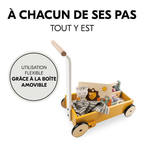 Trotteur jardinier Learn to walk - Bois - HAUCK
