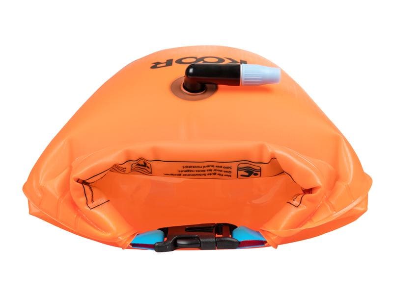 KOOR Schwimmboje Booa 15L Arancia 15 l Dry Bag und Schwimmboje in einem