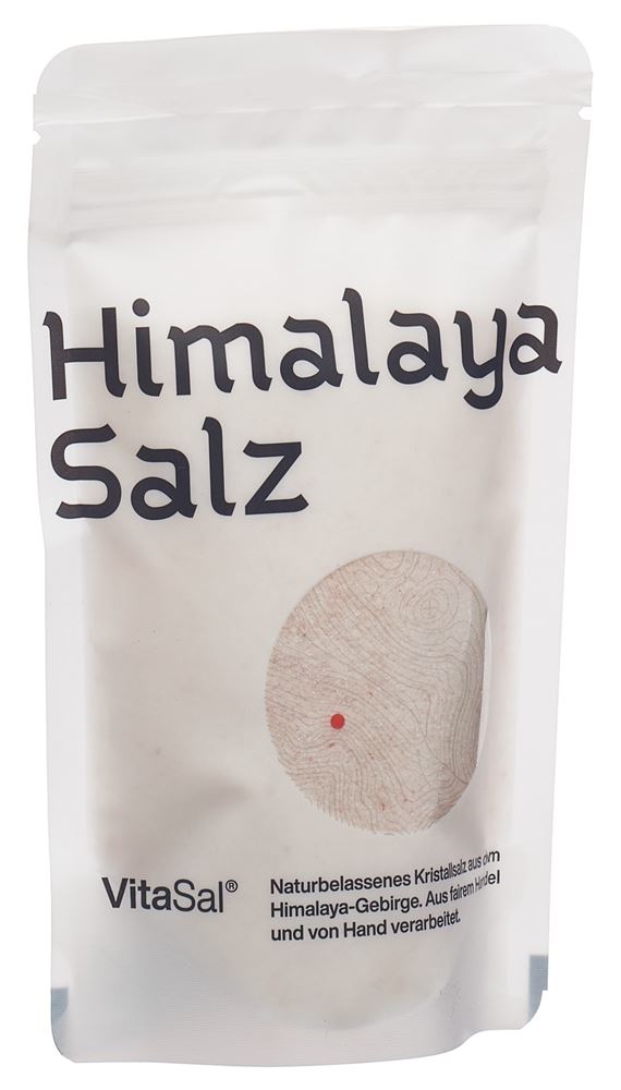VITASAL Kristallsalz Himalaya<br>150 g, Beutel, fein PE