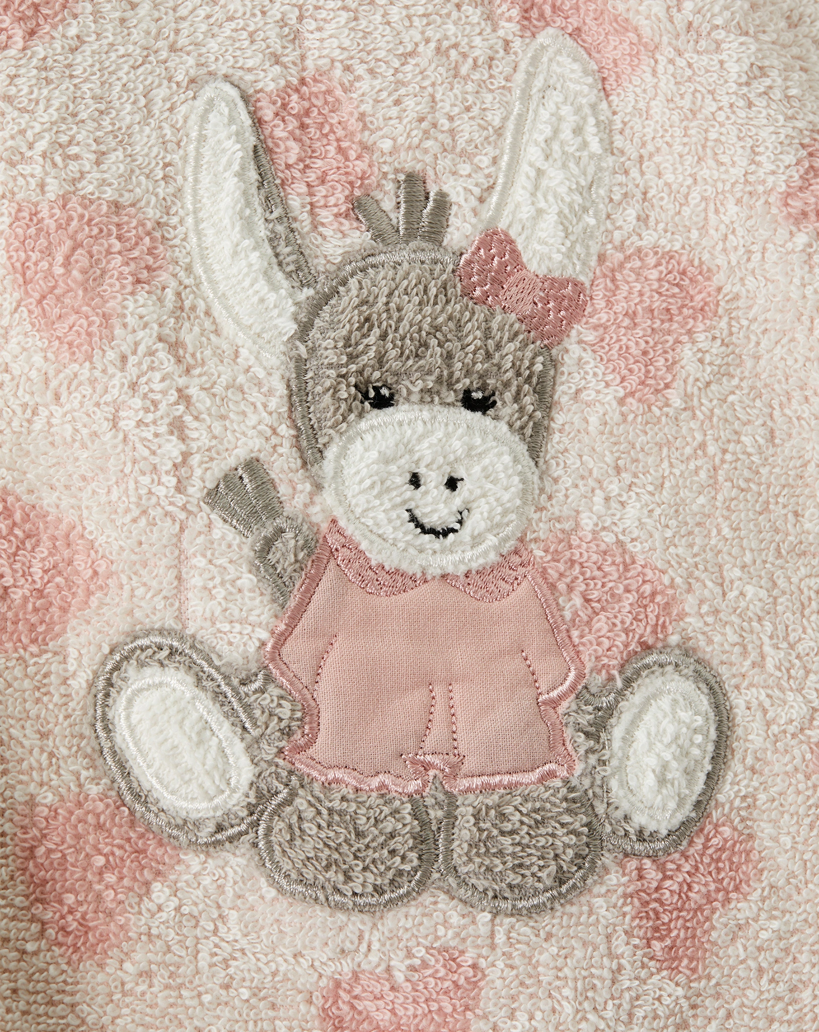 Badeponcho EMMI GIRL HERZEN in zartrosa