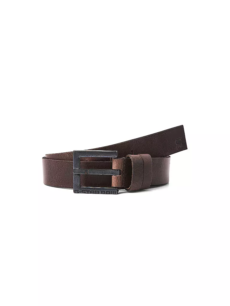 G-STAR RAW Ledergürtel DUKO BELT  braun