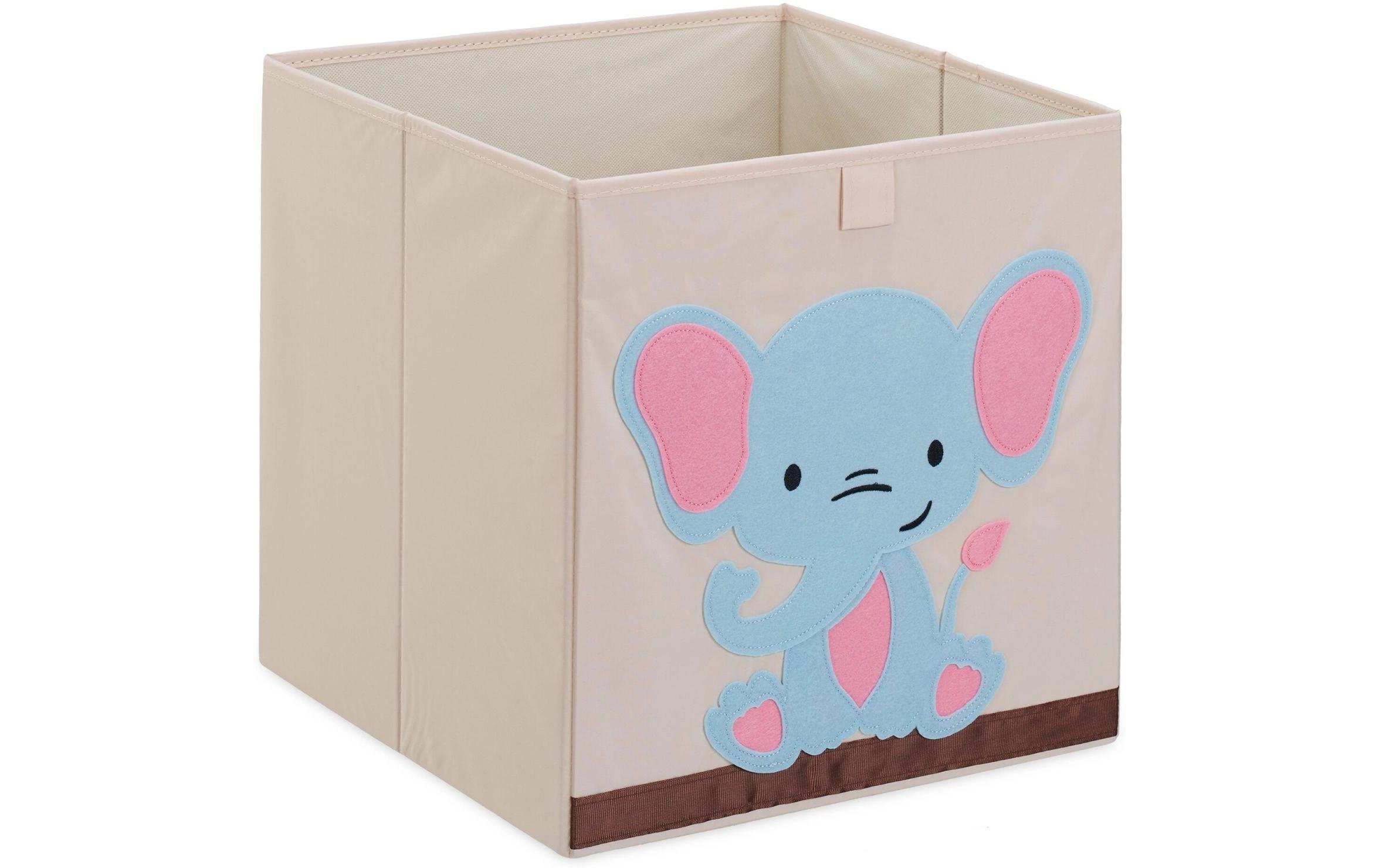 Spielzeugbox ElefantFaltbare Aufbewahrungsbox für das Kinderzimmer