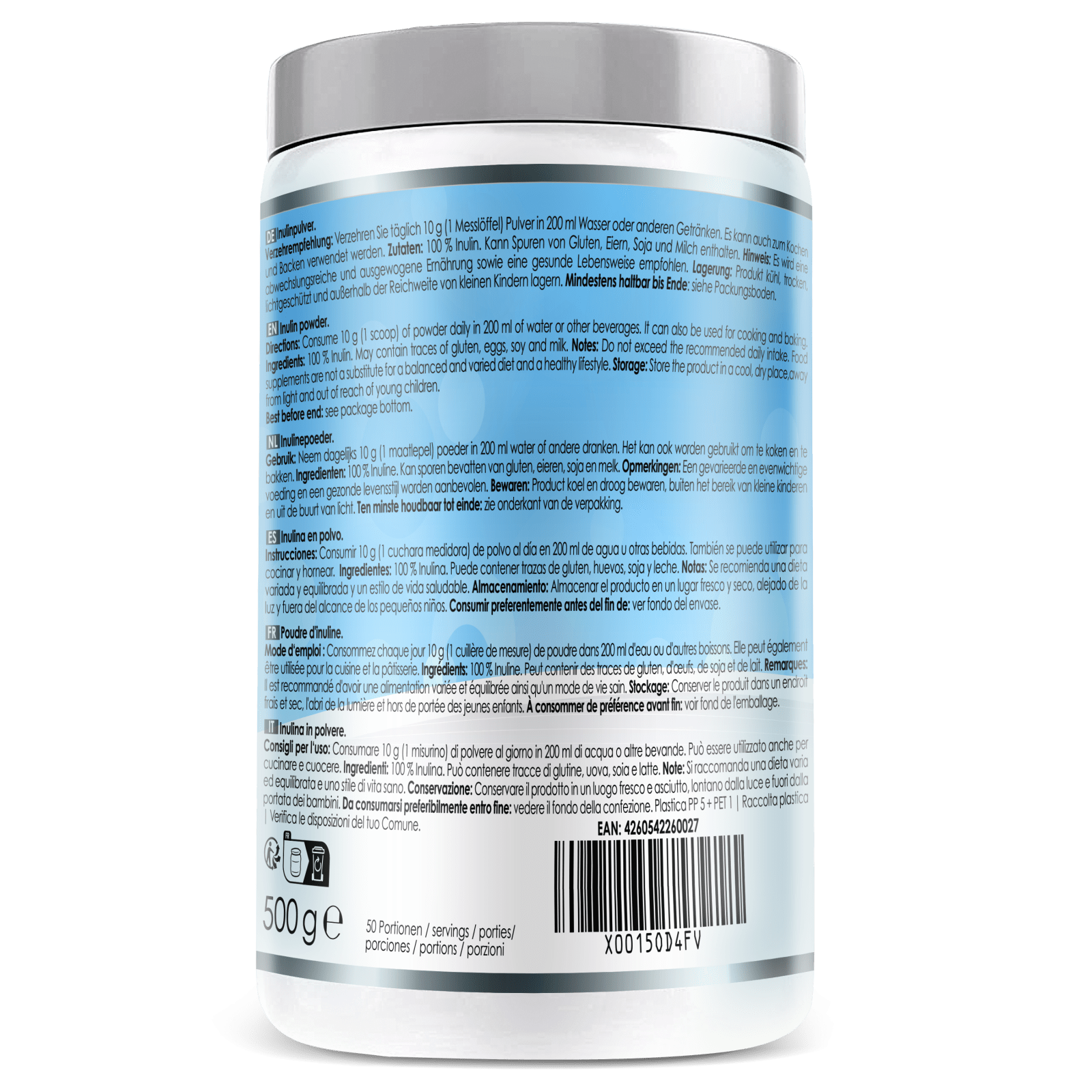 LINEAVI Inulinpulver (500g)