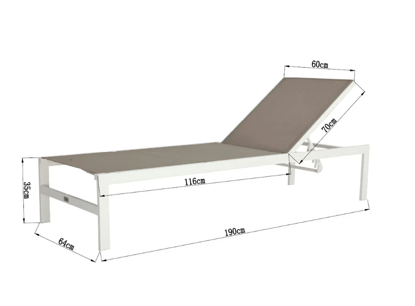 Skanden Solseng Oslo Lengde 190 cm
