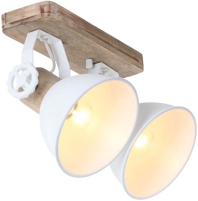 Plafondlamp 7969W Gearwood Mexlite B27 x D9 cm