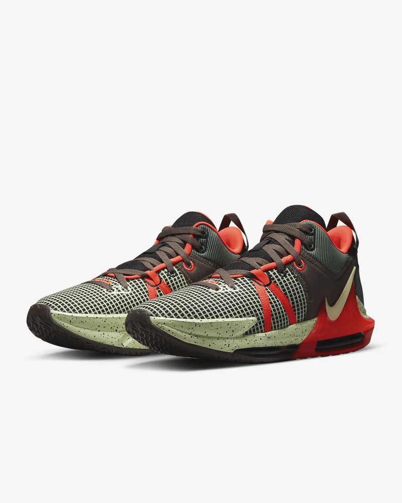 Chaussures de basket Nike Witness 7 Noir & Rouge Crimson pour homme